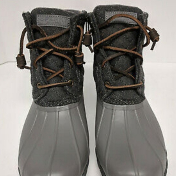 Sperry saltwater quilt wool gray - Picture 5 of 6